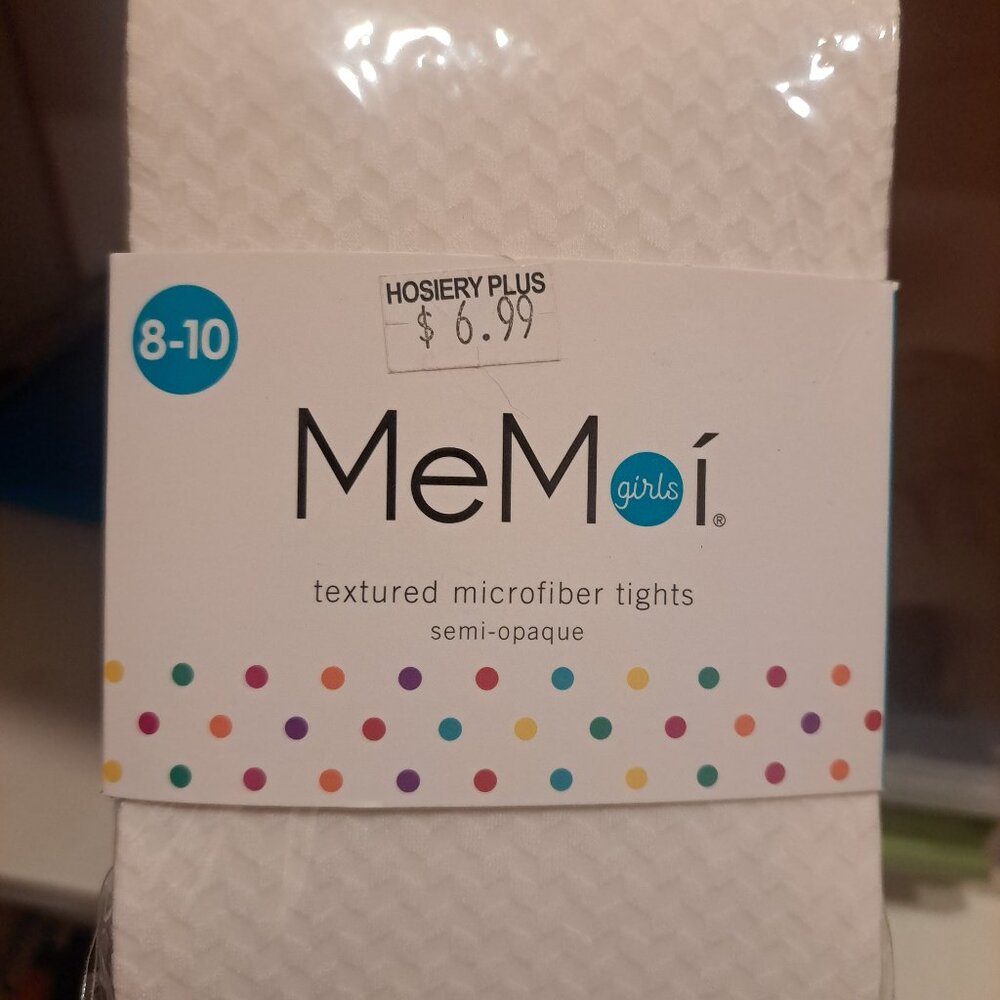 Memoi Textured Microfiber Tights Girls
